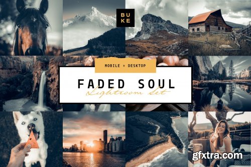 CreativeMarket - Faded Soul Lightroom Preset 3916225