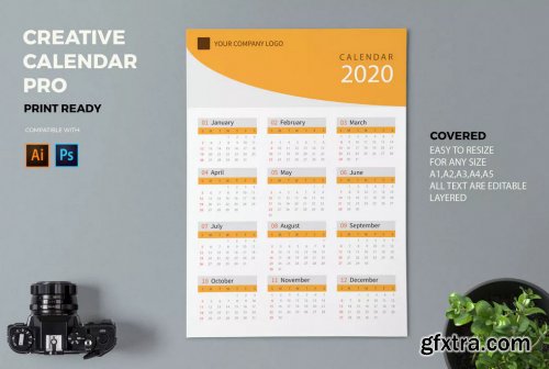 Creative Calendar Pro 2020