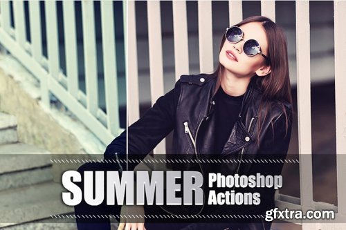 CreativeMarket - 170 Summer Photoshop Actions 3937974