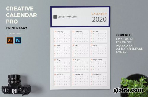 Creative Calendar Pro 2020