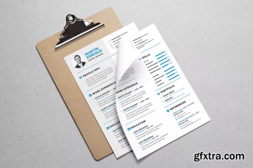 Minimal Resume Template v.3