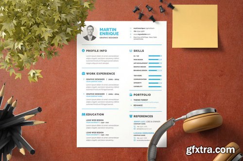 Minimal Resume Template v.3