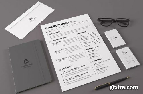 Minimal Resume Template v.4