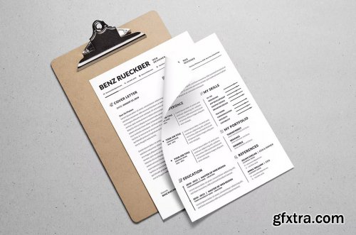 Minimal Resume Template v.4