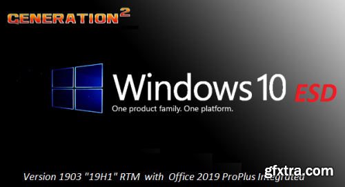 Windows 10 19H1 Pro 32in1 incl Office 2019 (x86-x64) July 2019 Preactivated