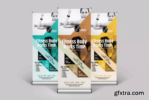 Fitness Rollup Banner