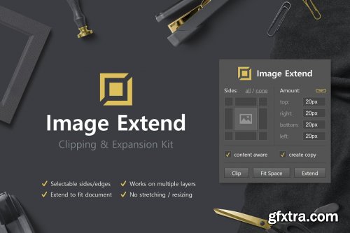 CreativeMarket - Image Extend - Clipping & Expansion Kit 3979147