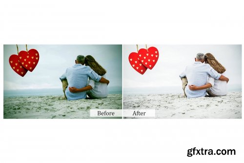 CreativeMarket - 105 Love Story Photoshop Actions 3937845