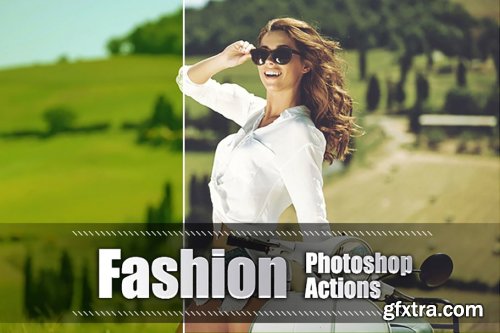 CreativeMarket - 55 Fashion Photoshop Actions 3948314