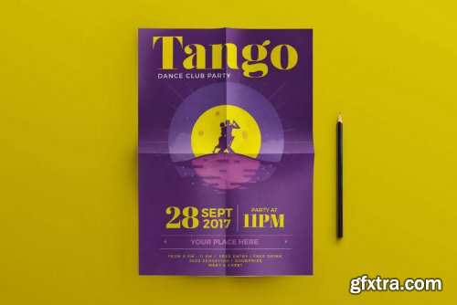 Tango Dance Flyer