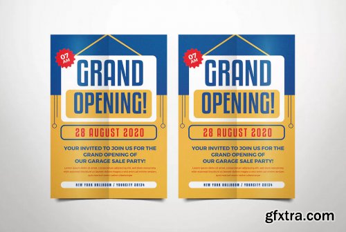 Grand Opening Flyer