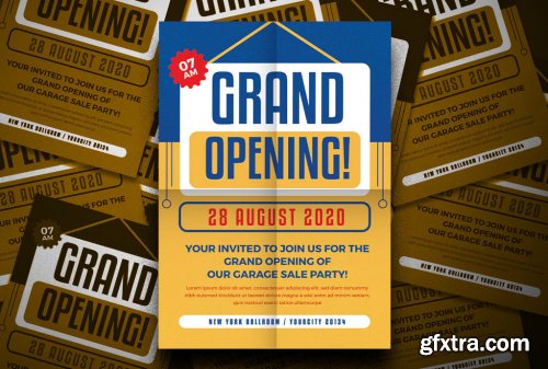 Grand Opening Flyer