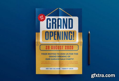 Grand Opening Flyer