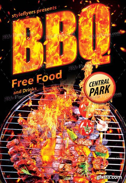 BBQ V11 2019 PSD Flyer Template