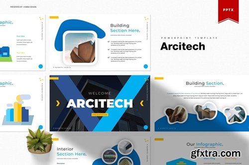 Arcitech Powerpoint, Keynote and Google Slides Templates