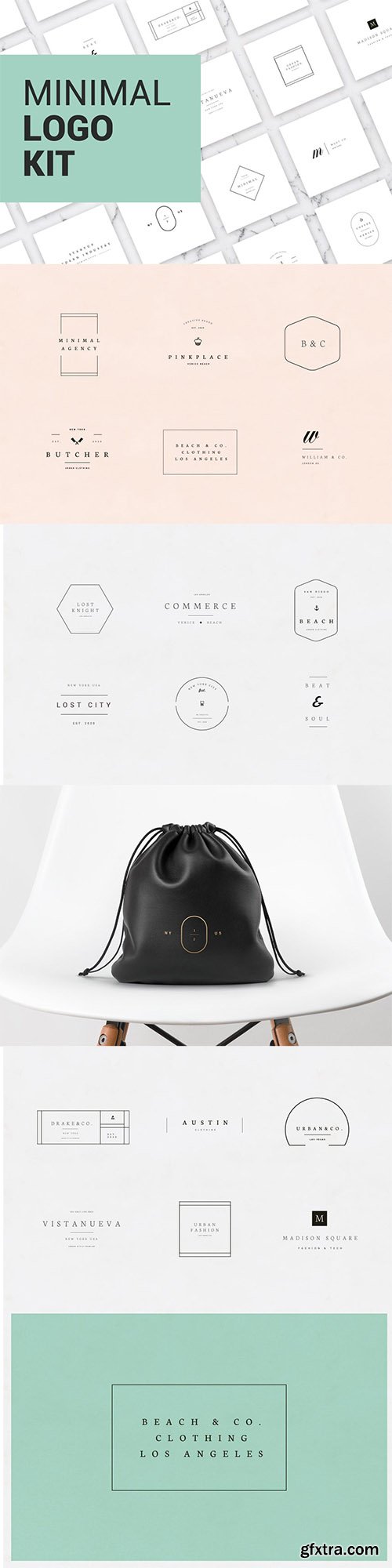 Minimal & Trendy Logo Kit