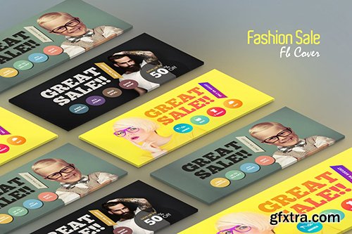 Fashion Sale Fb Cover Template