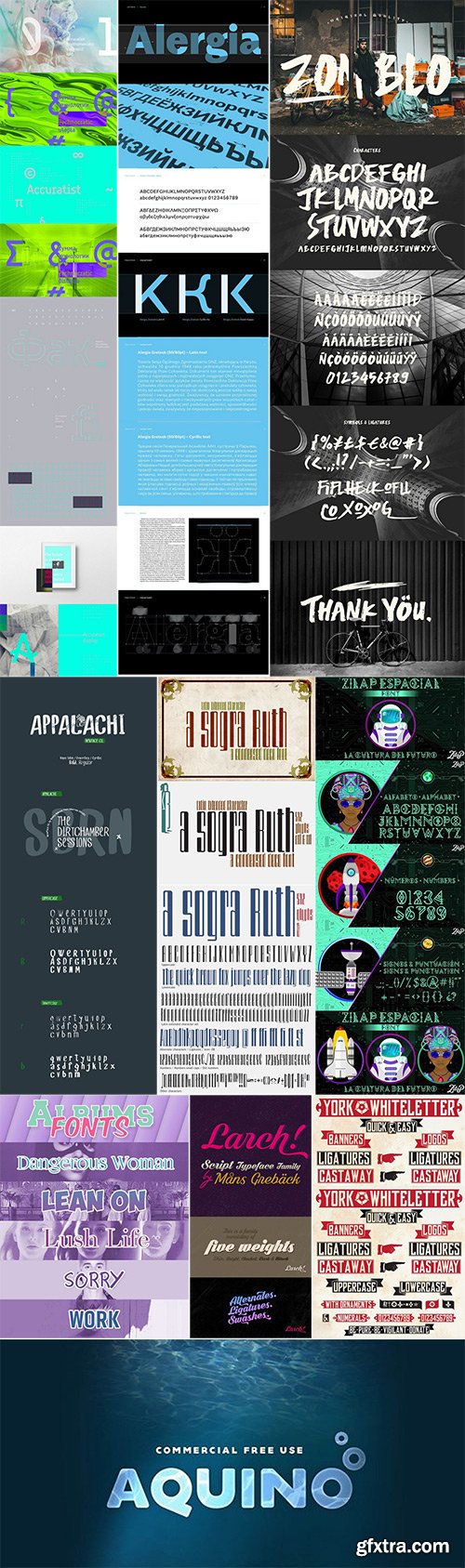 Mix Fonts Bundle 78