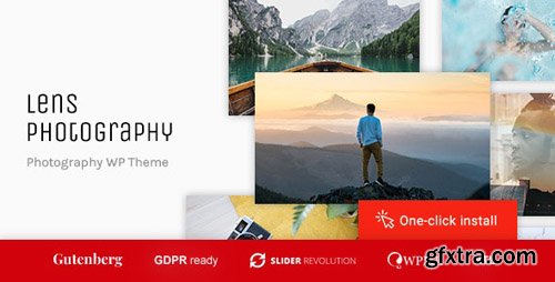 ThemeForest - Lens Photography v1.0.5 - Photography Portfolio WordPress Theme - 20583829