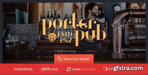 ThemeForest - Porter Pub v1.0.8 - Restaurant Bar WordPress Theme - 20353295