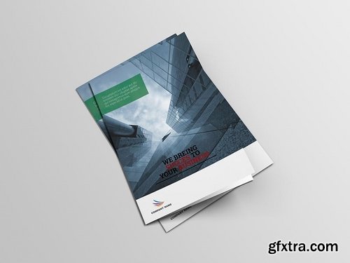 Corporate Business Bi-Fold Brochure