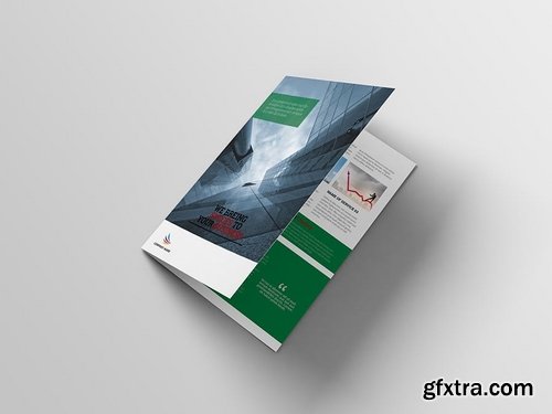 Corporate Business Bi-Fold Brochure