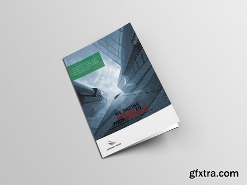 Corporate Business Bi-Fold Brochure