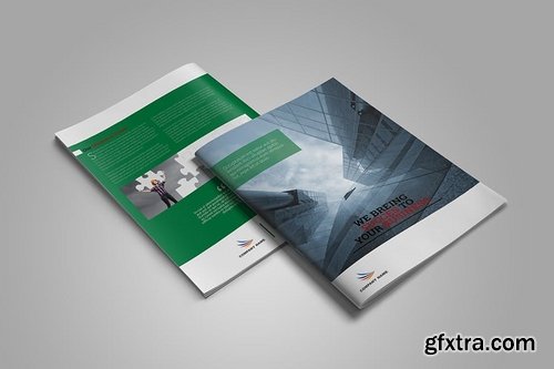 Corporate Business Bi-Fold Brochure