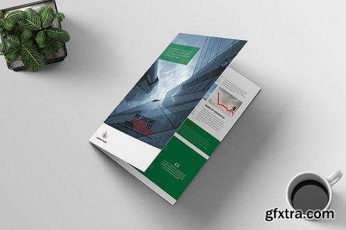 Corporate Business Bi-Fold Brochure