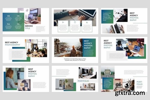 Agence - Agency Powerpoint Google Slides and Keynote Templates