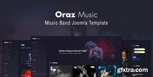 ThemeForest - Oraz - Music Band Joomla Template (Update: 10 April 19) - 22834589