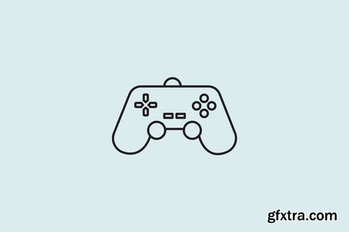 12 Video Game Controller Icons