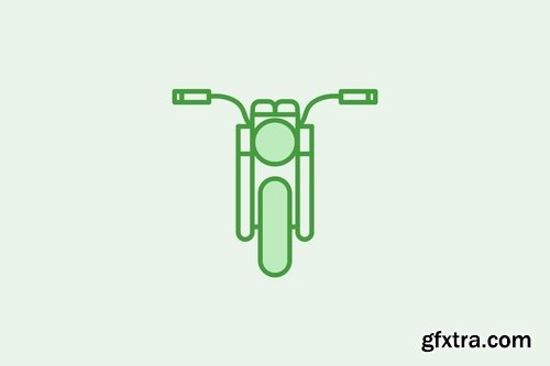 15 Motorbike Icons