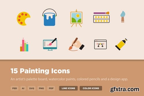 15 Painting Icons