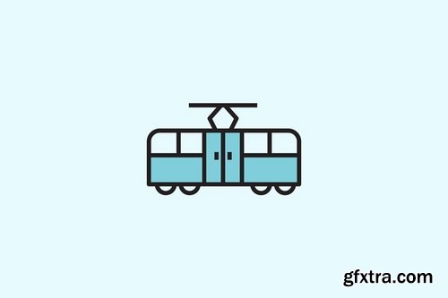 15 Public Transport Icons