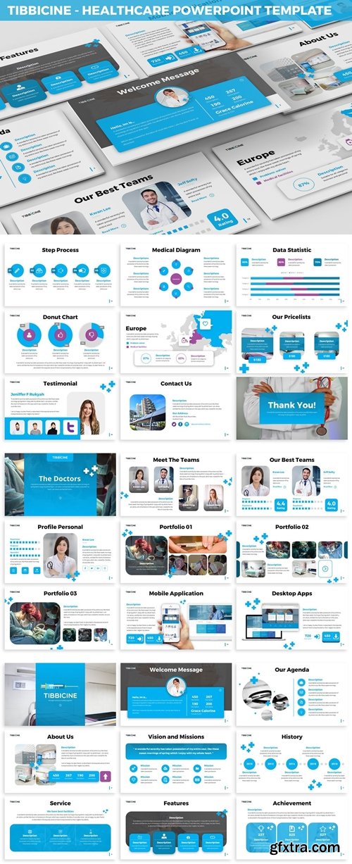 Tibbicine - Healthcare Powerpoint Template