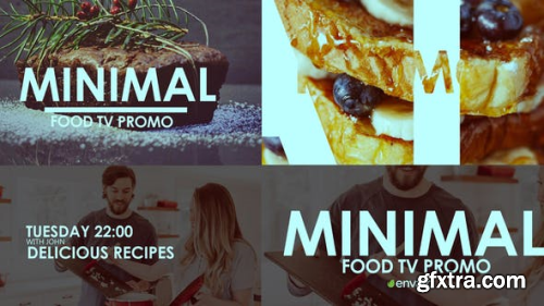 VideoHive Tv Minimal Food Promo 23879569