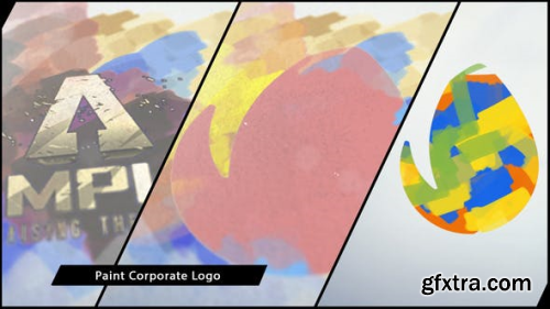 VideoHive Paint Corporate Logo 11786078