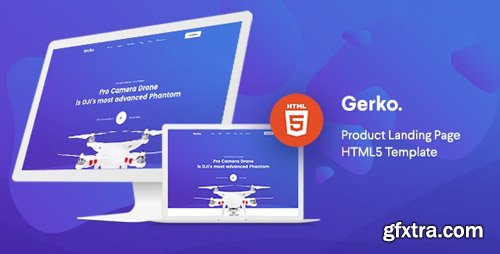 ThemeForest - Gerko v1.0 - Product Landing Page Template with Bootstrap - 24088630