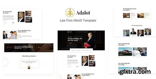 ThemeForest - Adalot v1.0 - Multipurpose Lawyer & Attorney Consulting Firm HTML5 Template - 23849562