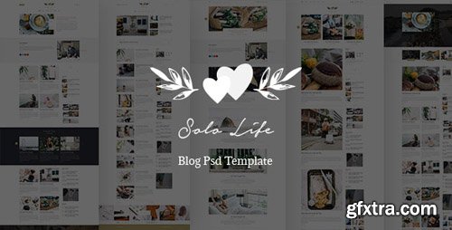 ThemeForest - Solo Life v1.0 - Blog PSD Template - 24167864