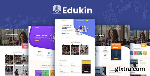 ThemeForest - Edukin v1.0 - Education HTML Template - 24211535