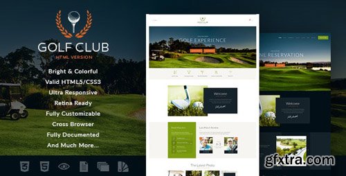 ThemeForest - Golf Club v1.0 - Sports & Events Site Template - 18832259