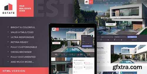 ThemeForest - Estate v1.2 - Property Sales & Rental Site Template - 18442626