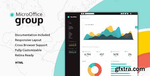 ThemeForest - Micro Office v1.1 - Intranet & Extranet HTML Template - 19931713