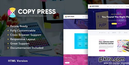 ThemeForest - CopyPress v1.1 - Type Design & Printing Services HTML Template - 20269402