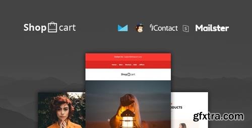 ThemeForest - Shopcart v1.0 - 35+ Modules Responsive E-mail Template + Online Access - 23486266