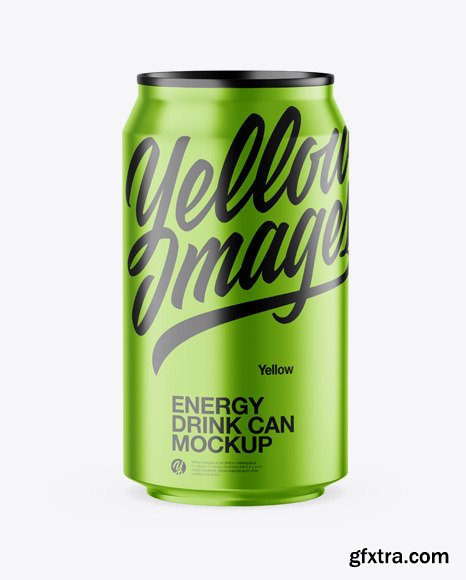 Metallic Can Mockup 46877