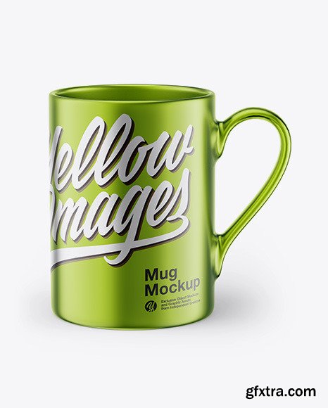 Metallic Mug Mockup 46656