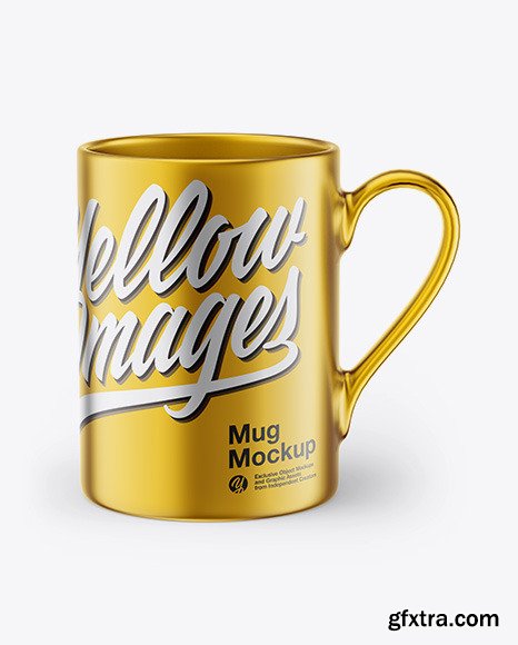 Metallic Mug Mockup 46656